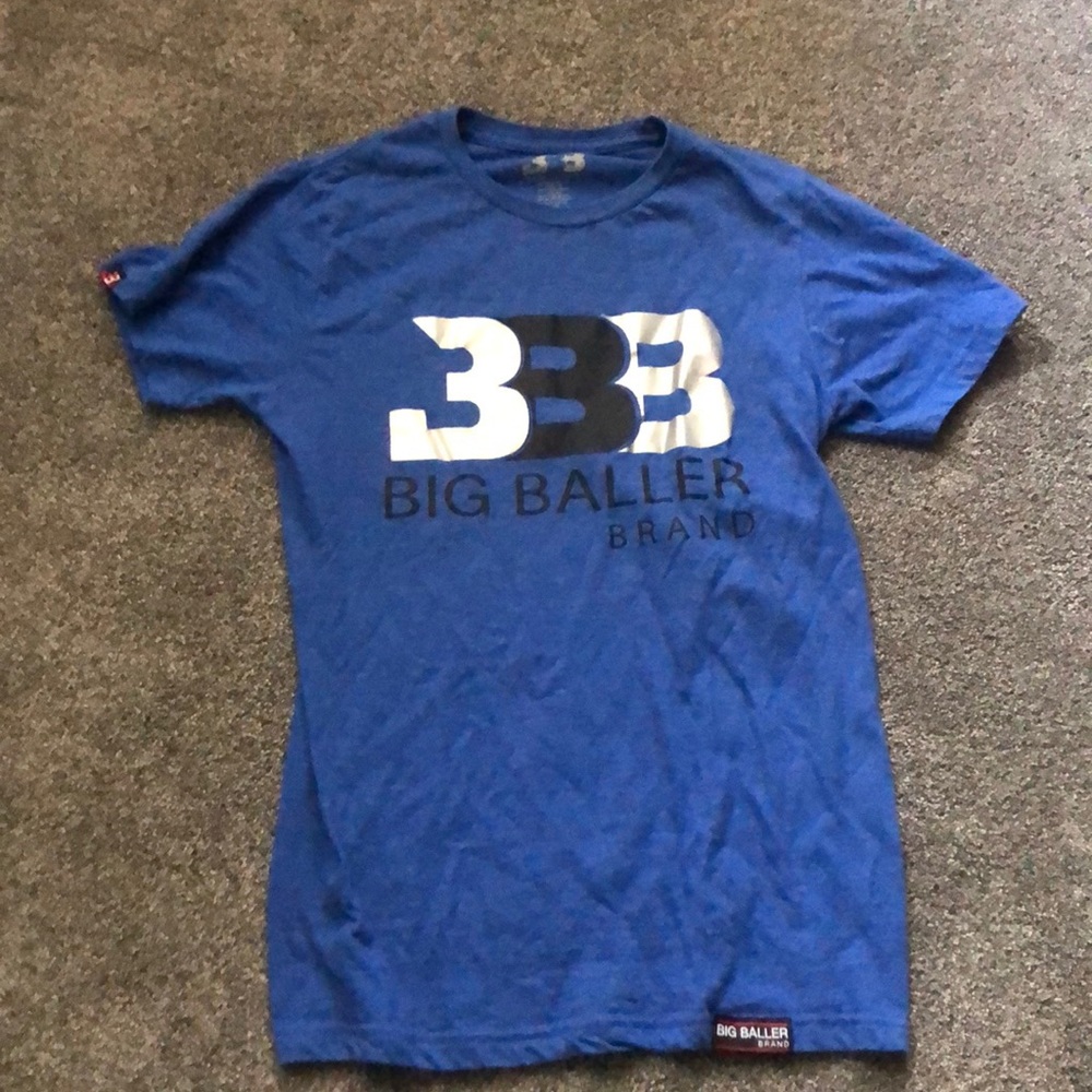 Size small blue Big Baller Brand tee shirt